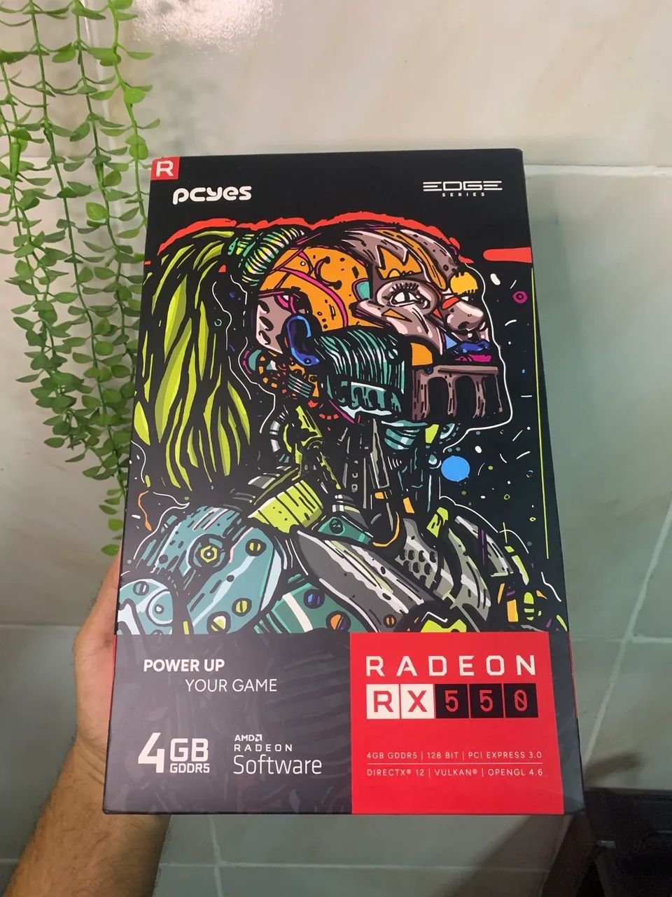 Rx 550 4GB Lacrado!!