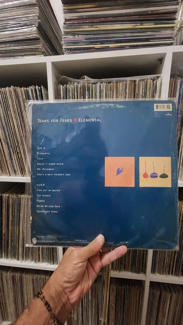DISCOS VINIL.LP TEARS FOR FEARS ELEMENTAL - Foto 2