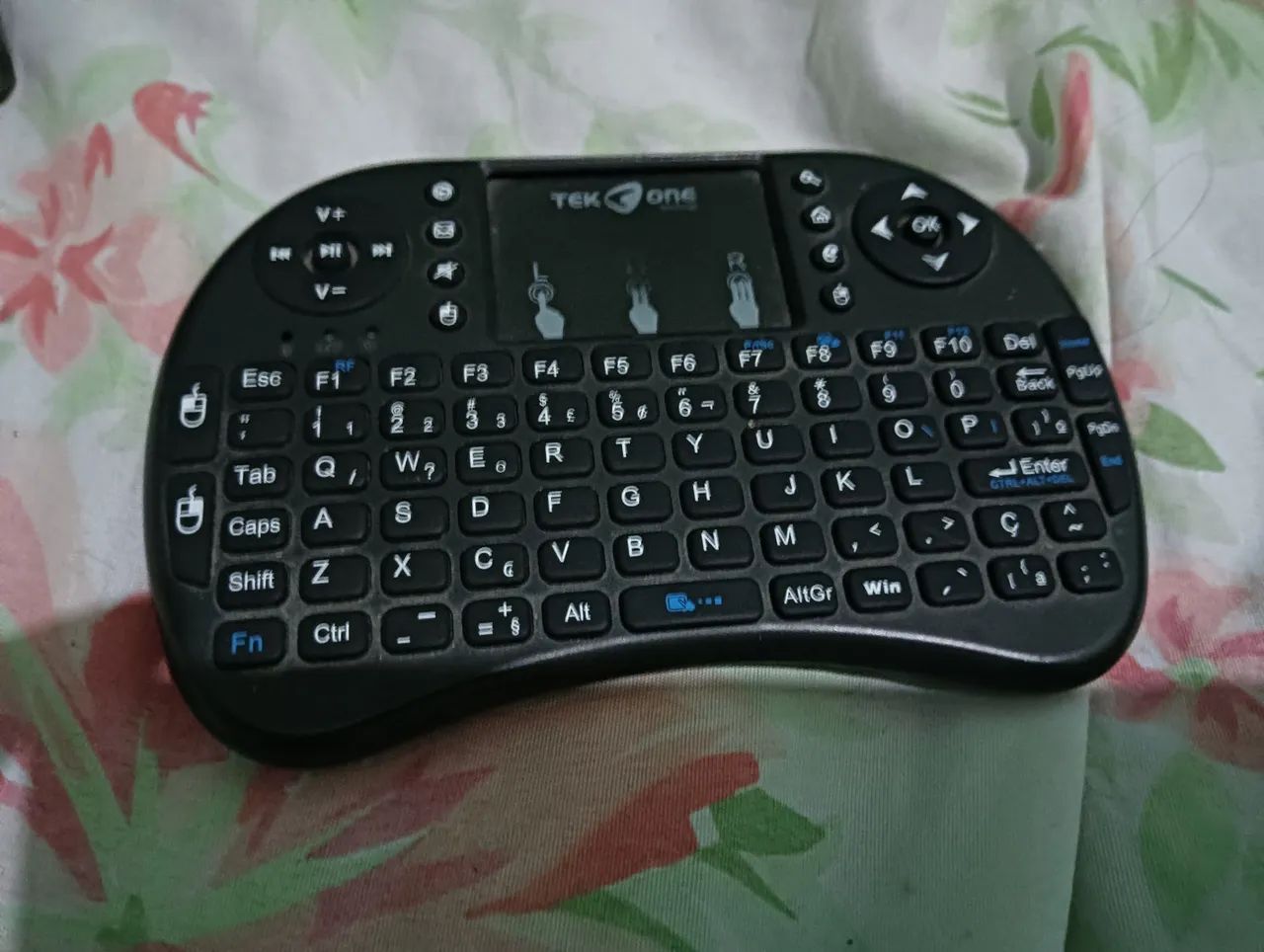 Teclado sem fio para computador, tv box e smartv. 