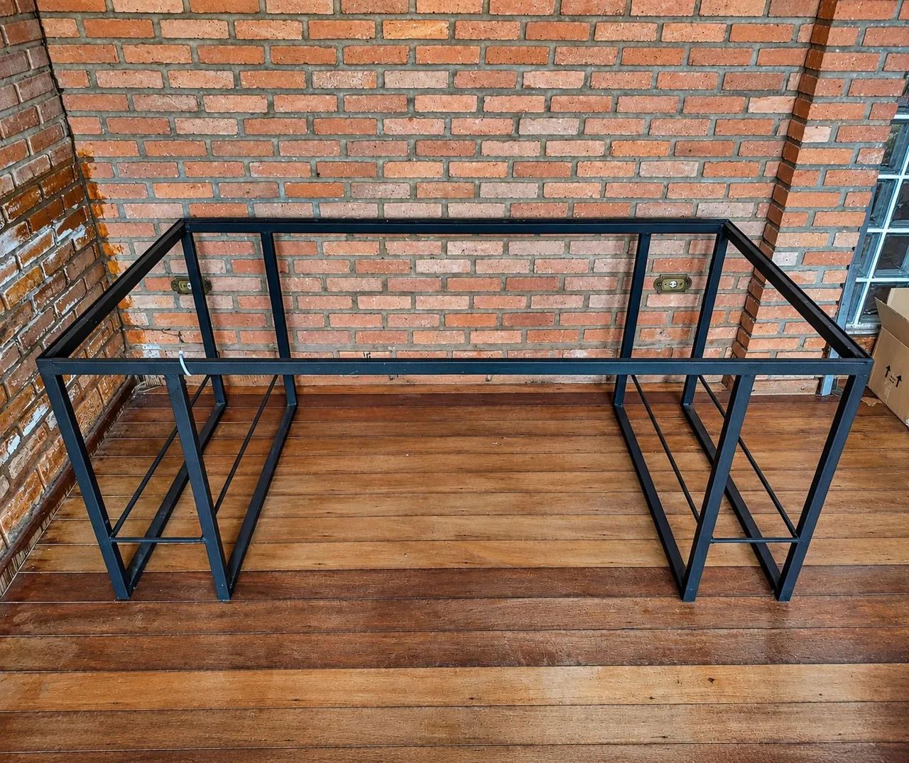 Base de mesa estilo industrial única 
