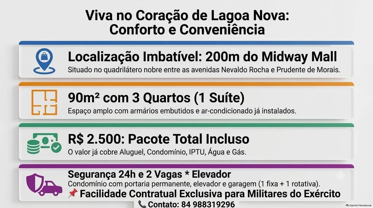 Apartamento a 200m Midway  - Foto 2