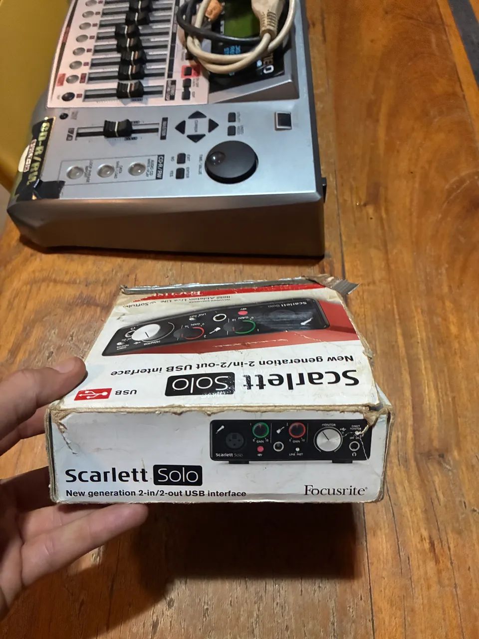 Placa de audio focusrite scarlett solo - Foto 5