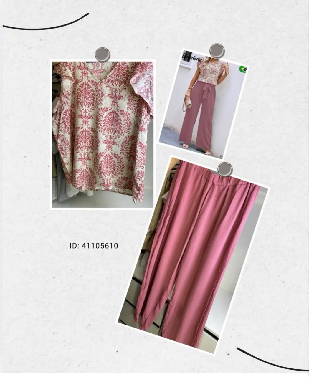 Lote com 8 peças de roupas novas SHEIN  - Foto 4
