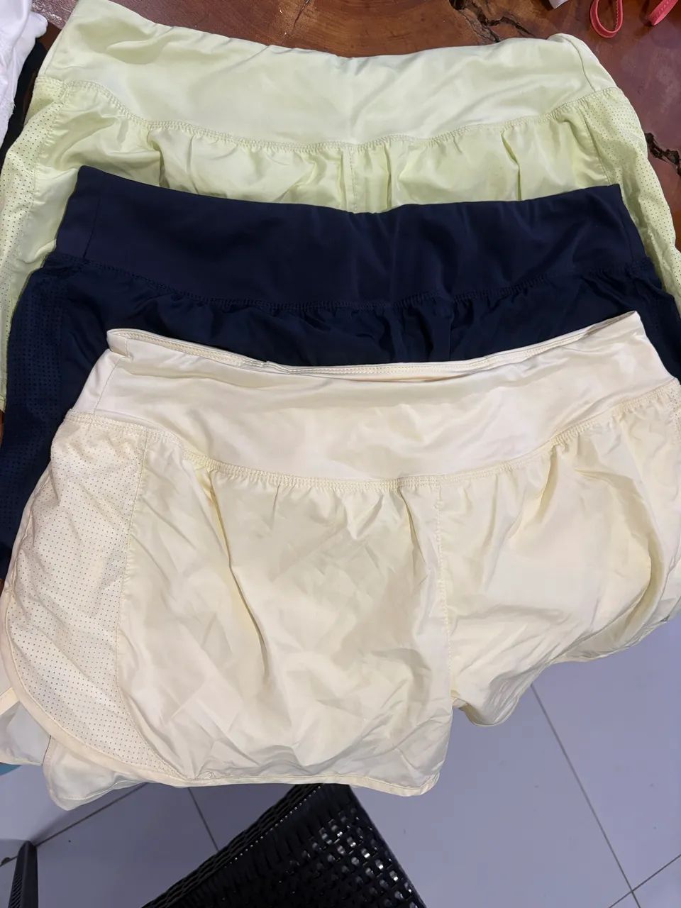 Short duplo de malhar  - Foto 4
