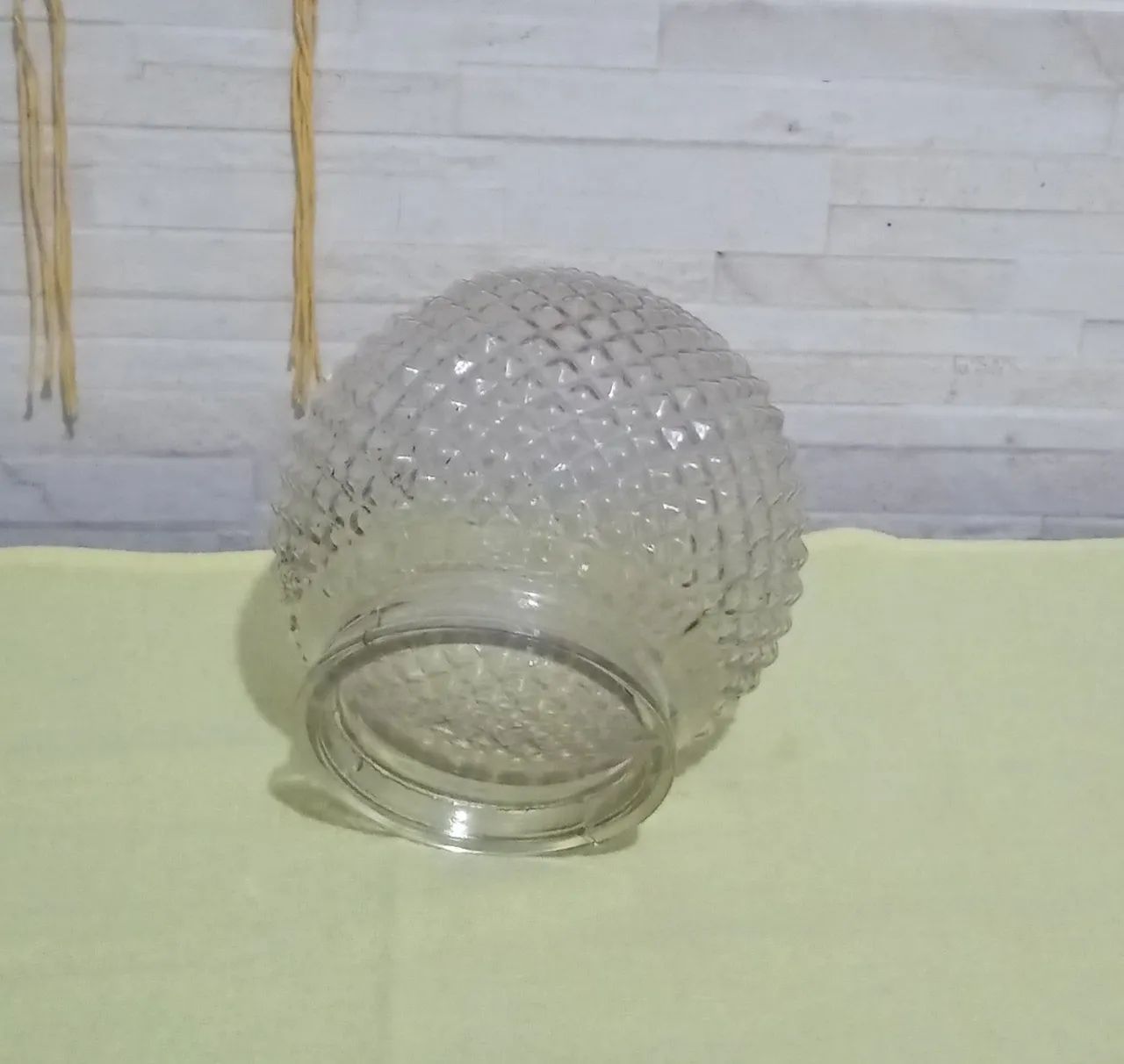 Globo ou cúpula de vidro antiga - Foto 2