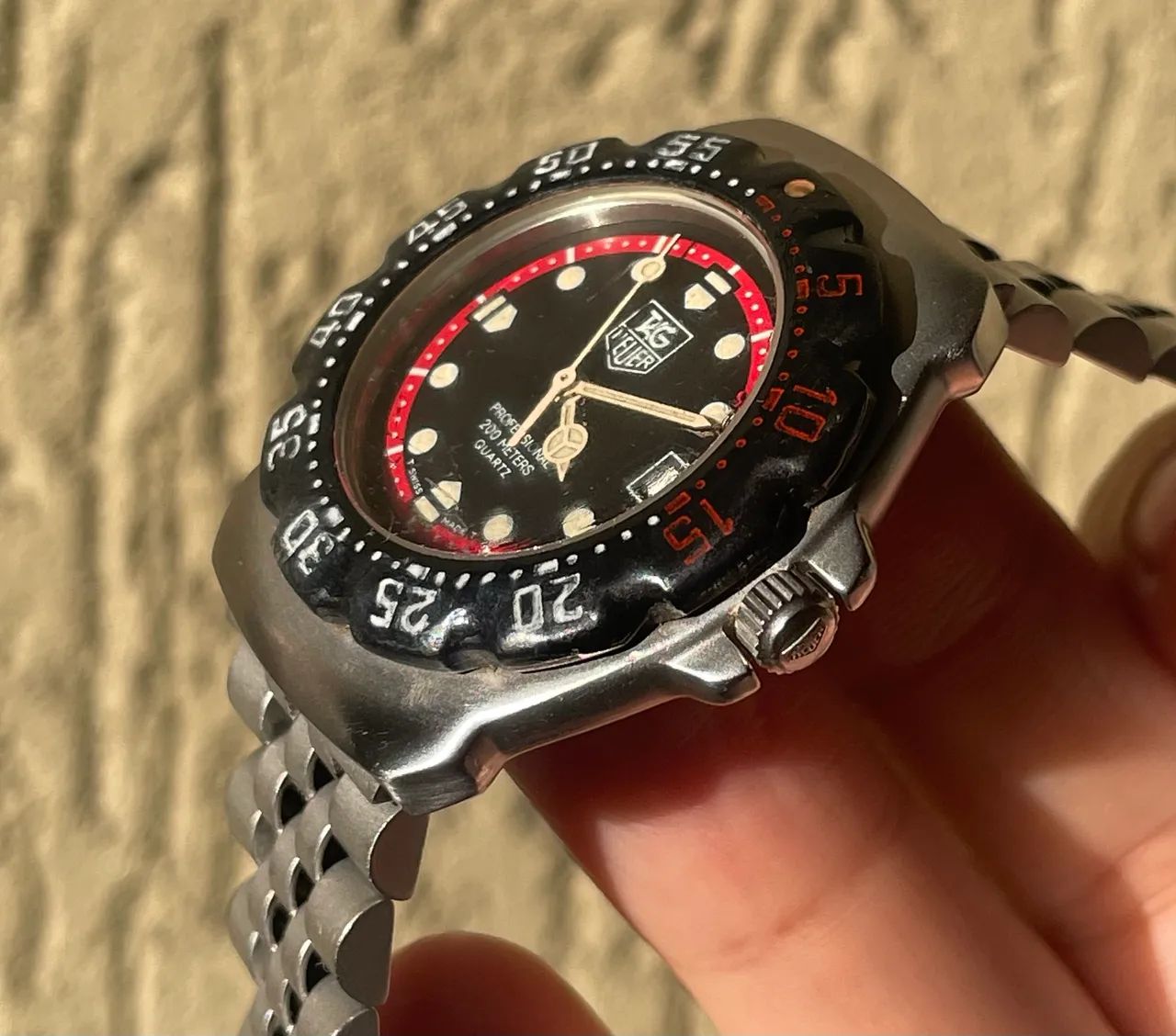 Relógio Tag Heuer Fórmula 1 Original Vintage Antigo   - Foto 4