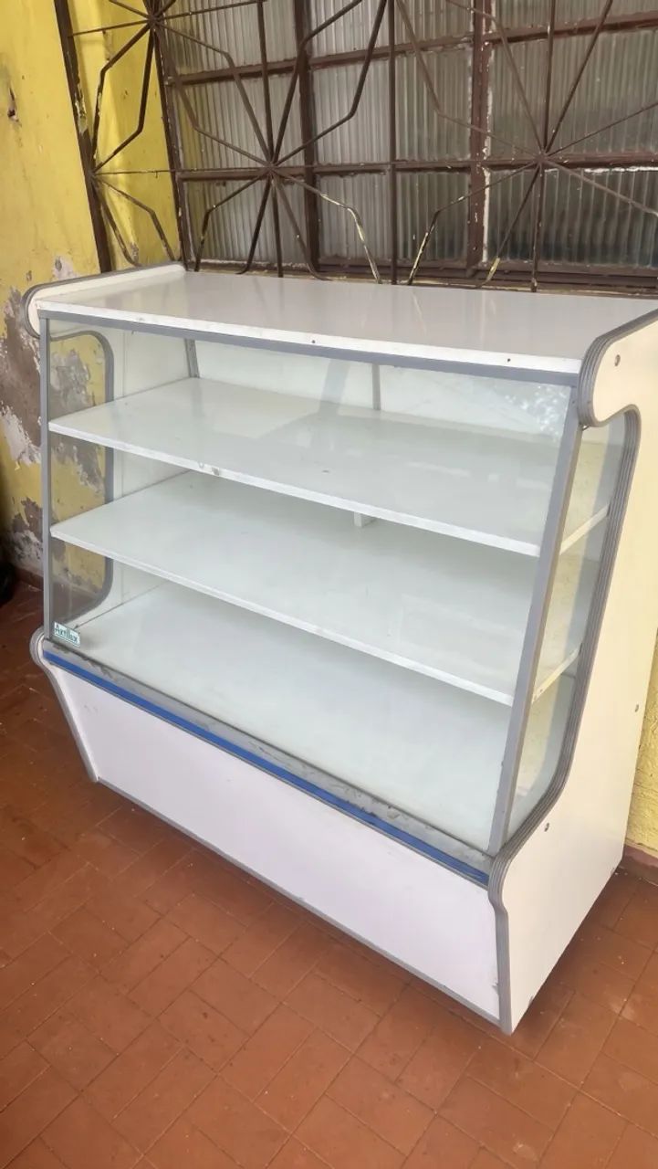 Balcão vitrine para lojas 