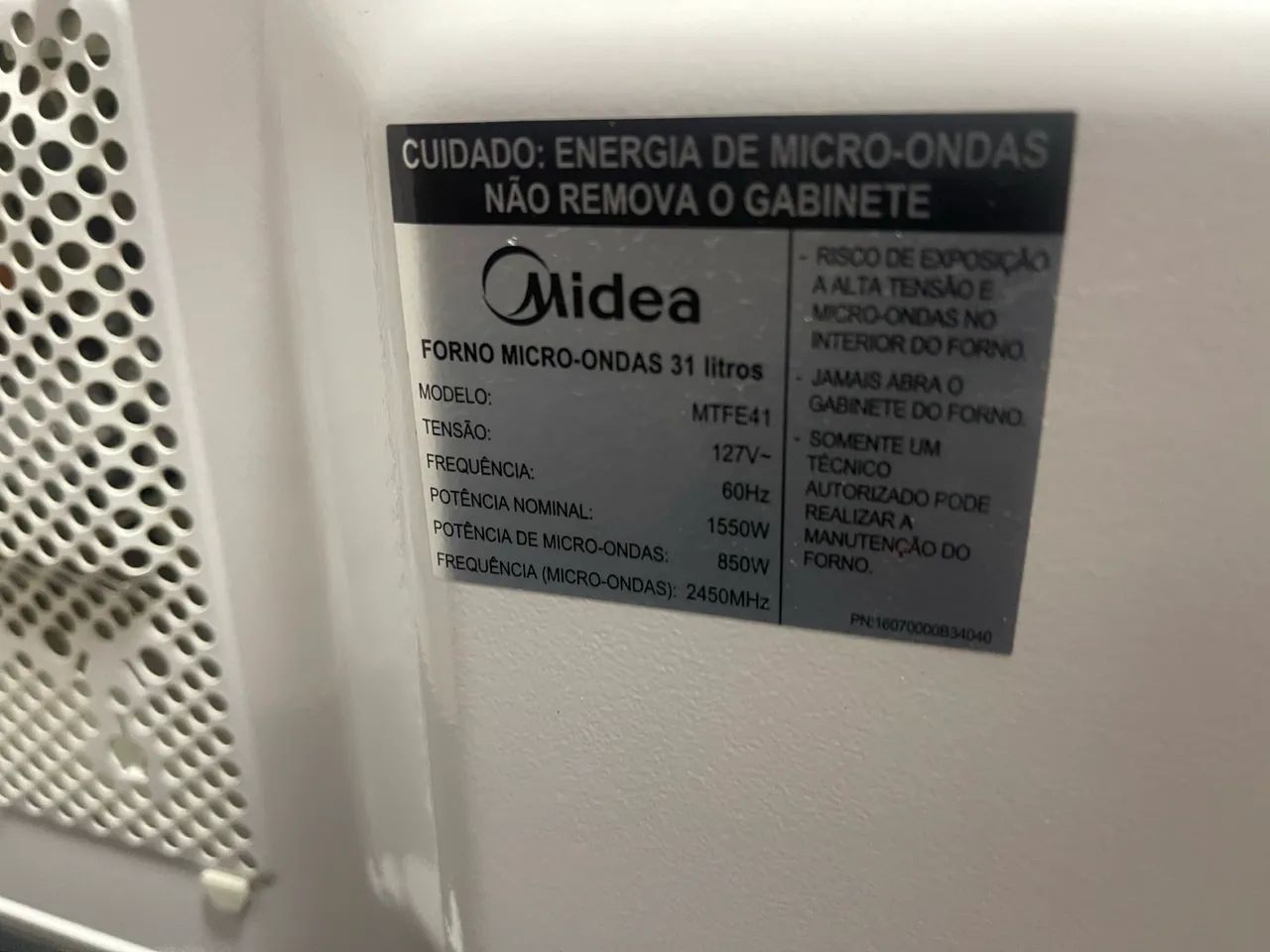Microondas Midea 31L - Foto 5