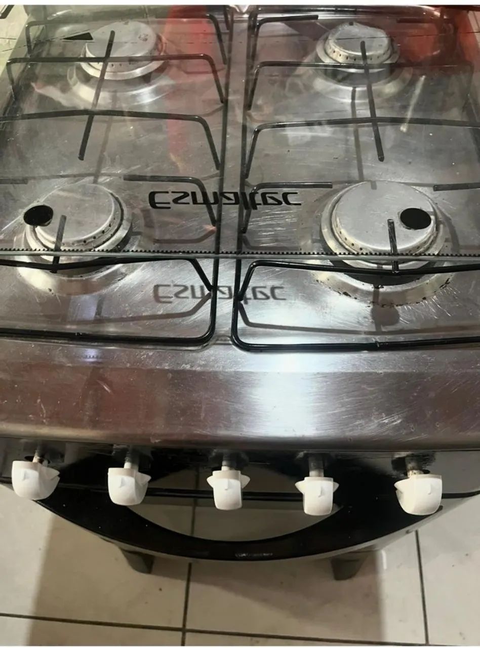 Fogão esmaltec em perfeito estado - Foto 4
