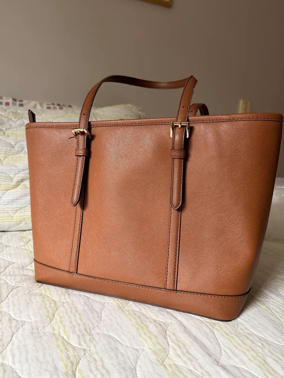 Bolsa Michael Kors Original - Tote Marrom/Couro - Linda e Conservada - Foto 4