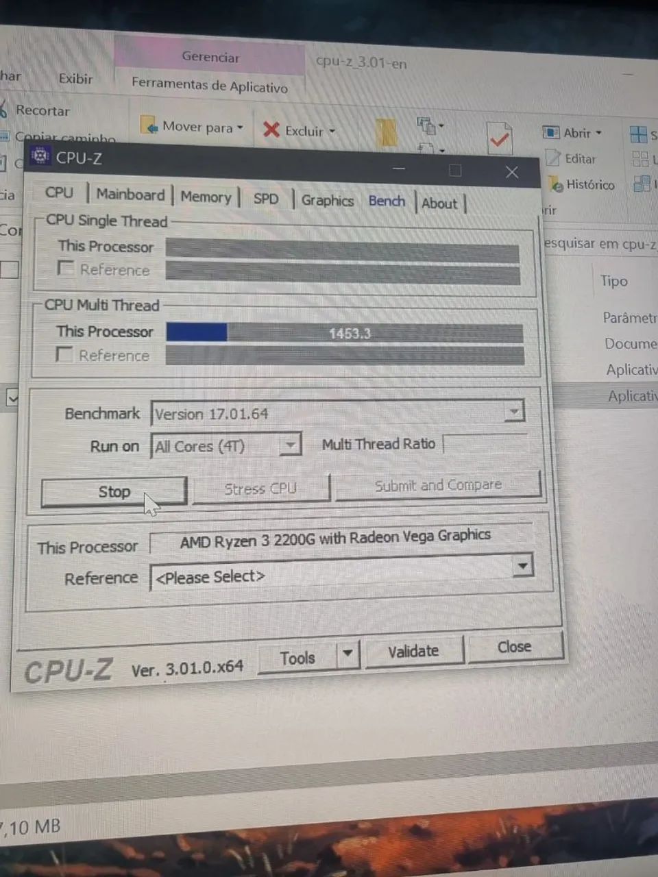 Ryzen 3 2200G Vega 8 AM4 - Testado 100% - Foto 3