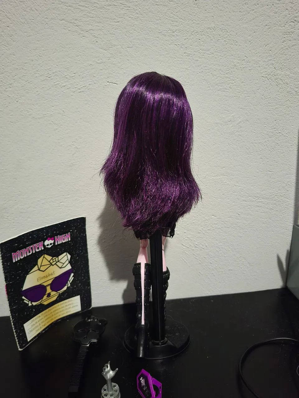BONECA MONSTER HIGH ELISSABAT G1 COMPLETA - Foto 4