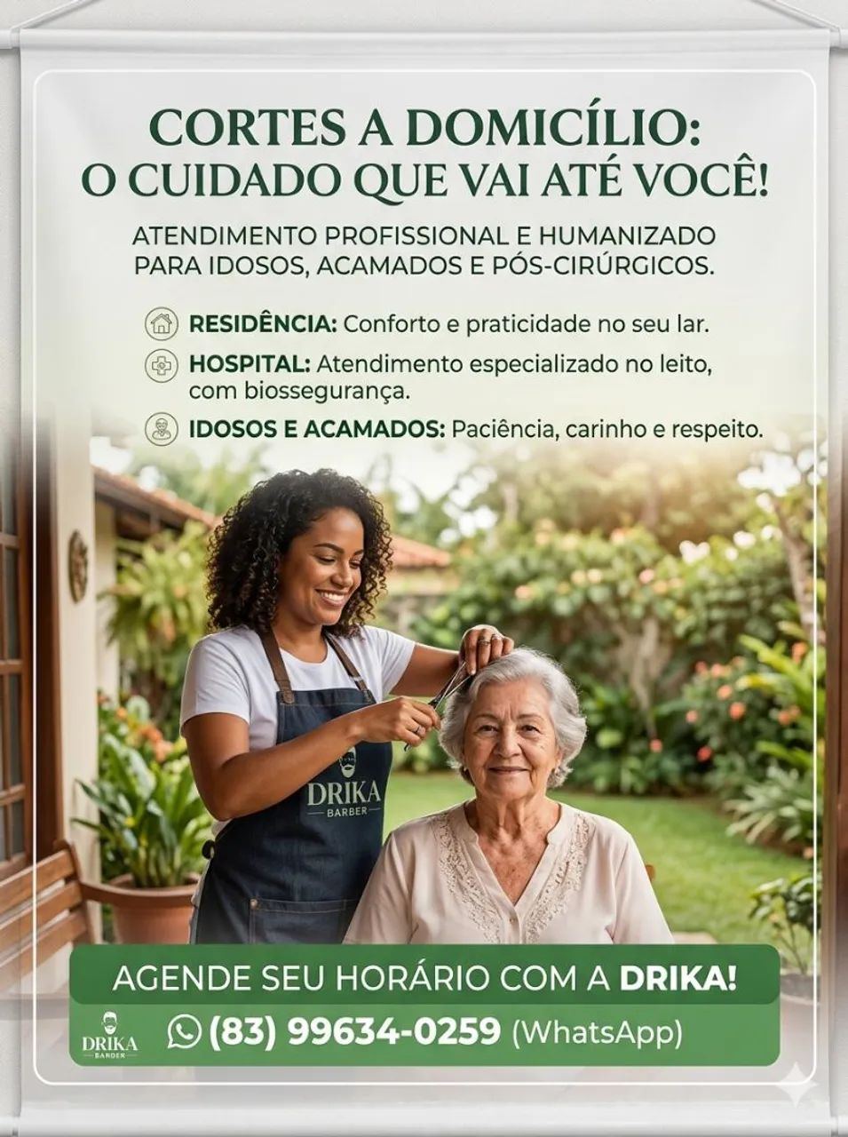 Barbeiro domicílio 