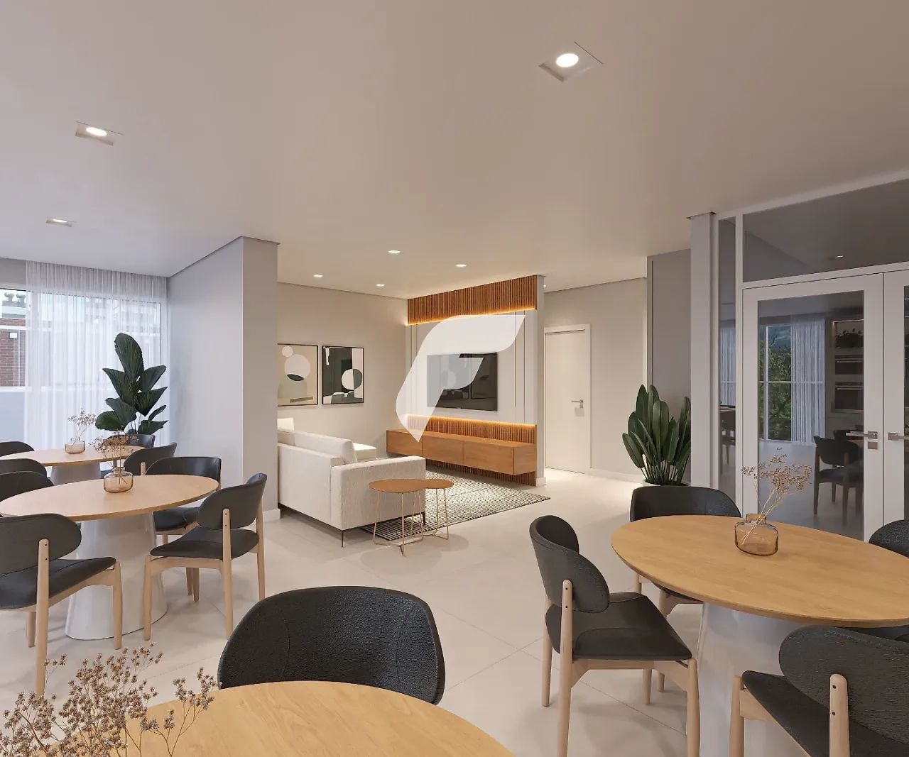Apartamento 2 Quartos 74m² no Torre di Padua - Humaitá - Foto 4