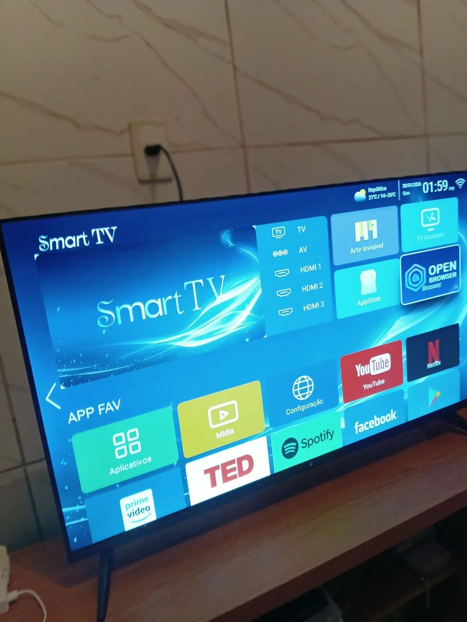 SMART TV 42 5 MESES DE USO  - Foto 3