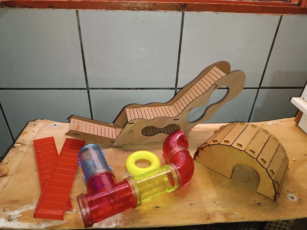 Acessórios para hamster 