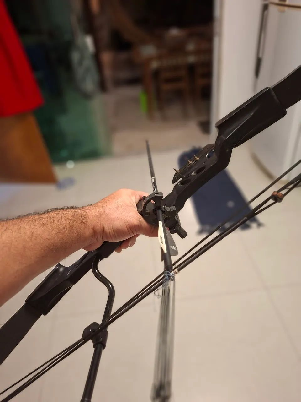 Arco e flecha composto 55 lbs Man Kung - Foto 2