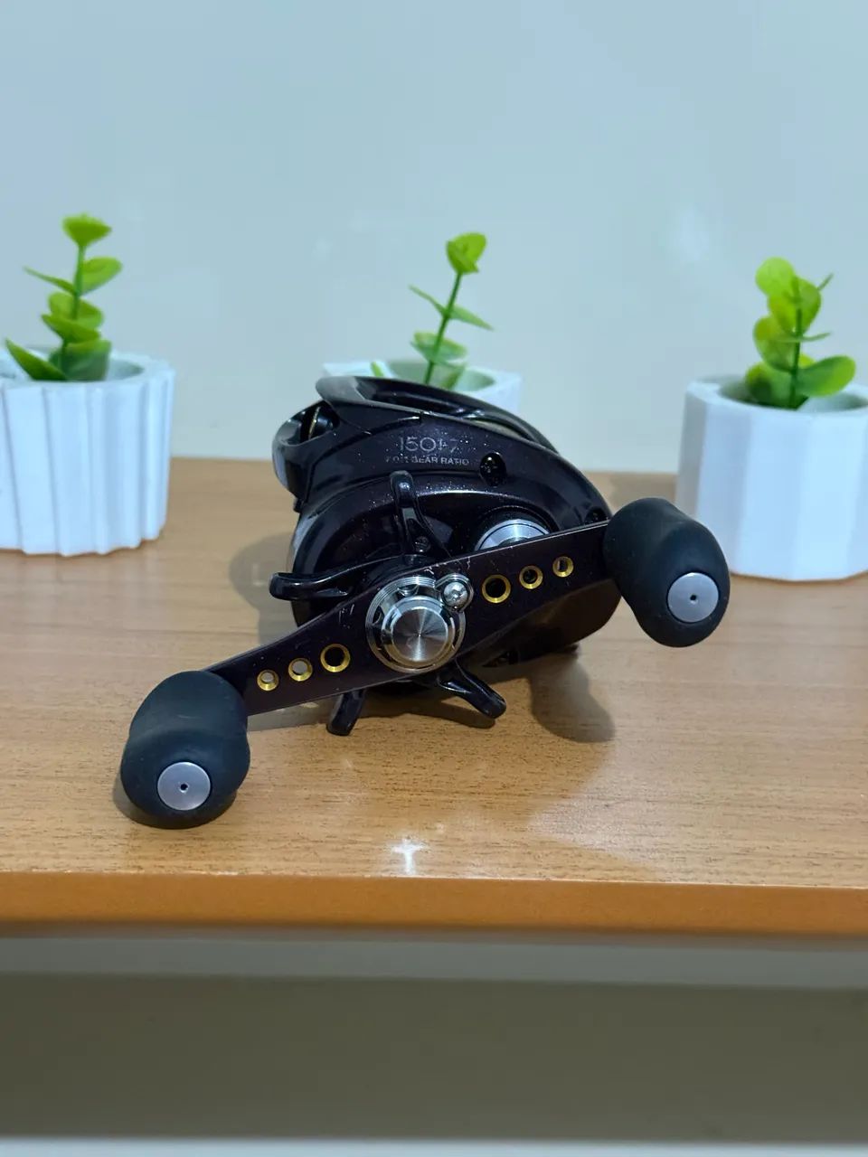 RARIDADE ?! Carretilha shimano Scorpion xt 1501-7 - Foto 2