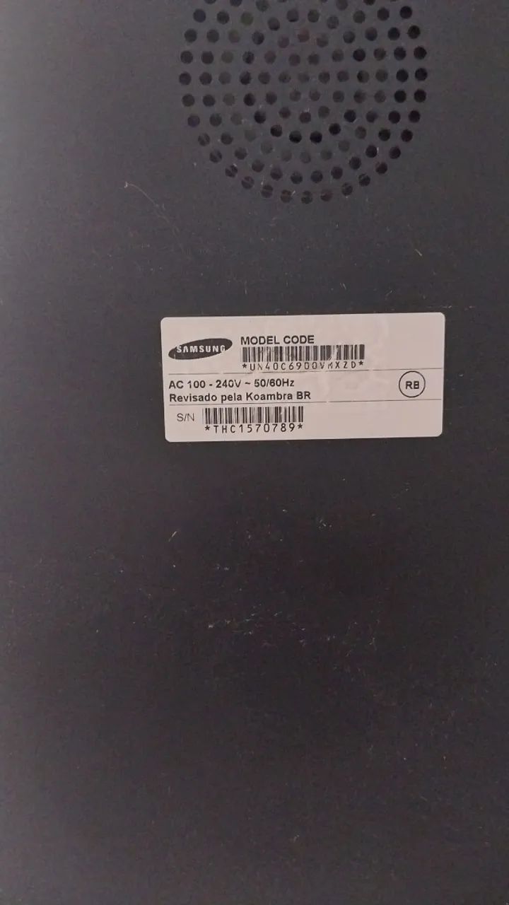 TV Televisão Samsung 40pol com ChromeCast - Foto 2