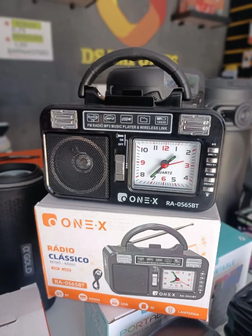 Rádio retro am FM com bluetooth  - Foto 3