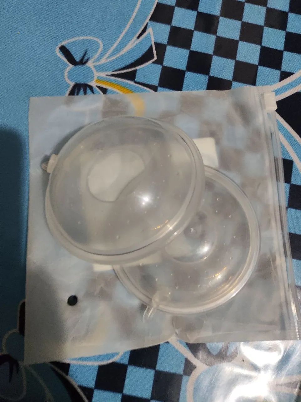 Bombinha de tirar leite e concha  - Foto 2