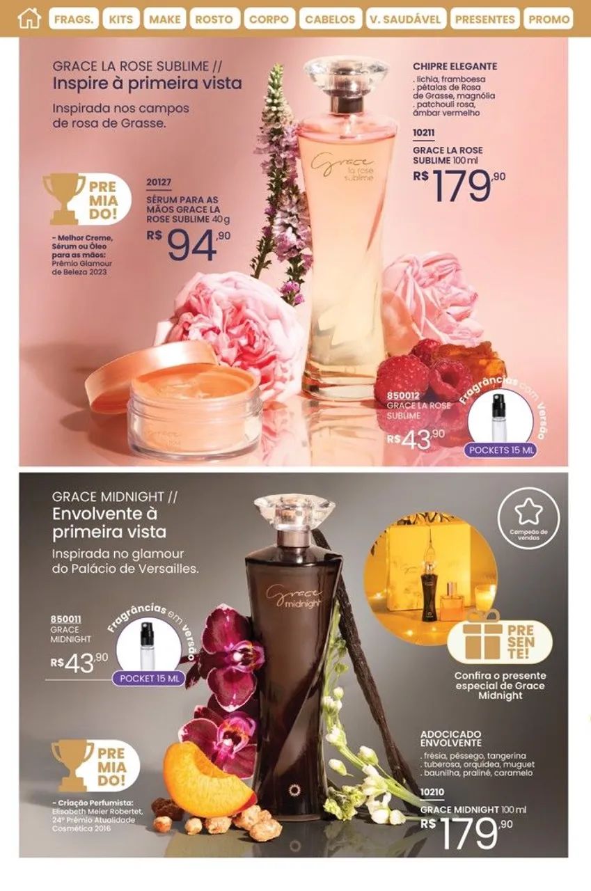 FRAGRÂNCIAS GRACE HINODE - Foto 3