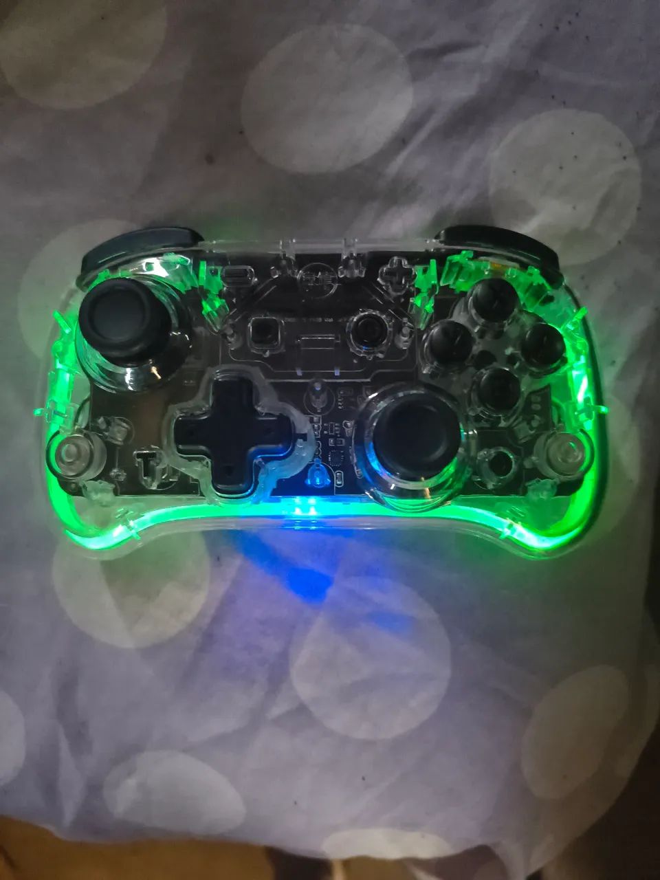 Controle RGB  Pro Controller para Nintendo Switch - Foto 5