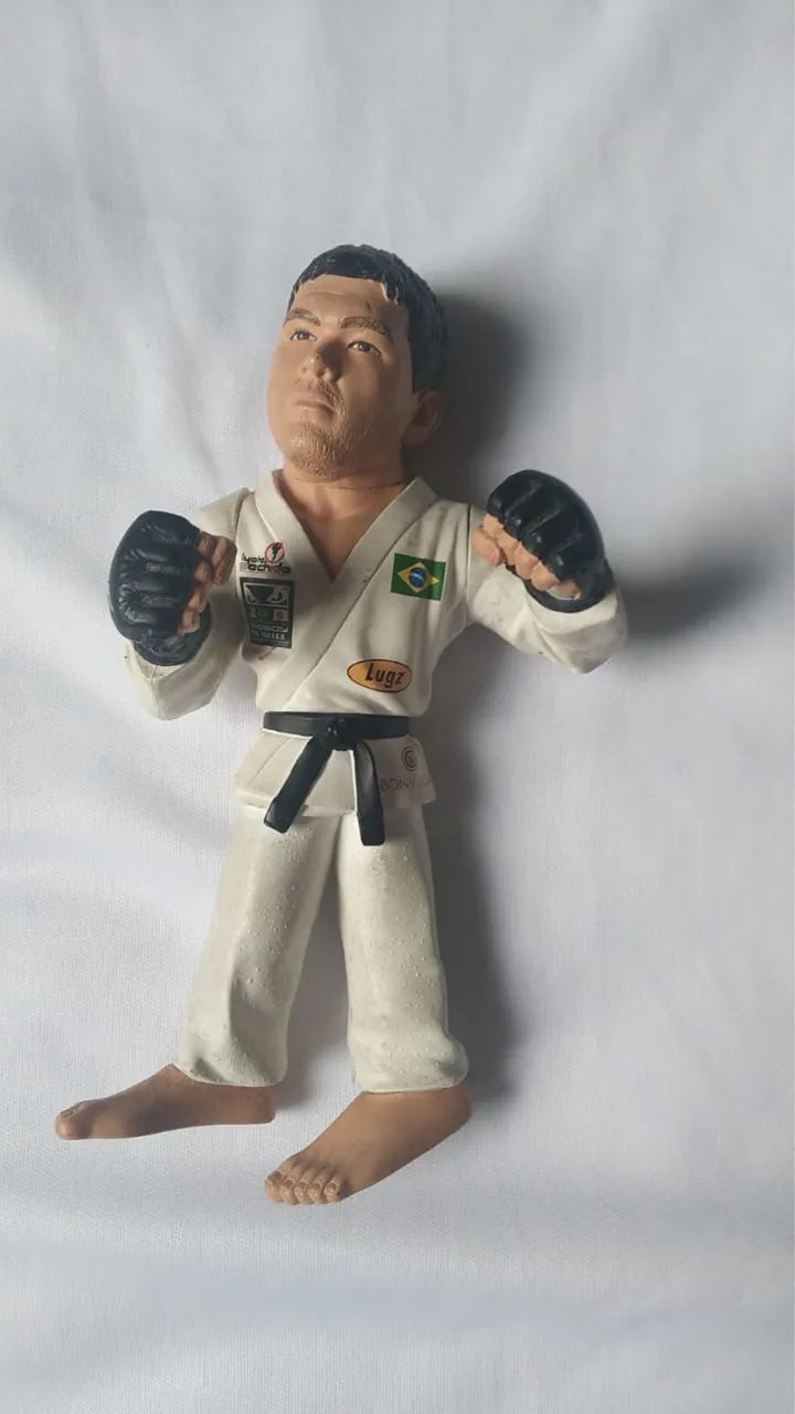 Boneco UFC Jon Jones, Jose Aldo e Lyoto Machida - Foto 3