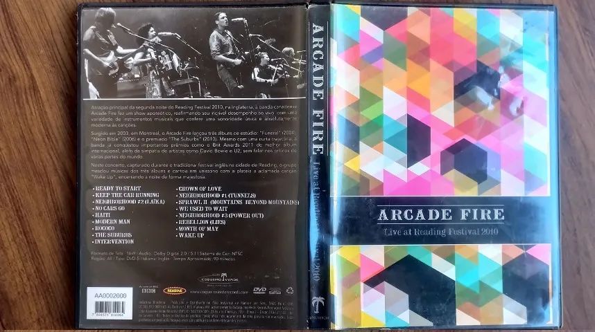 DVD Arcade Fire - Reading Fest 2010 - CDs, DVDs etc - Realengo