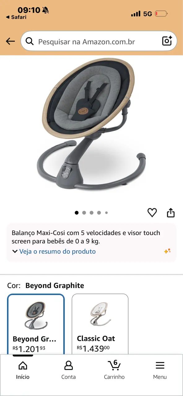 Cadeira de balanço MAXI COSI - Foto 2