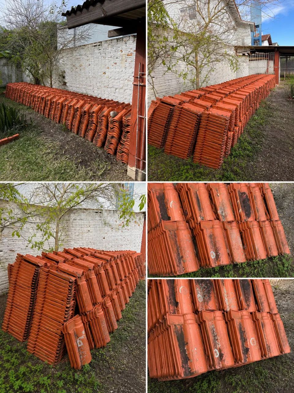 Telhas de cerâmica