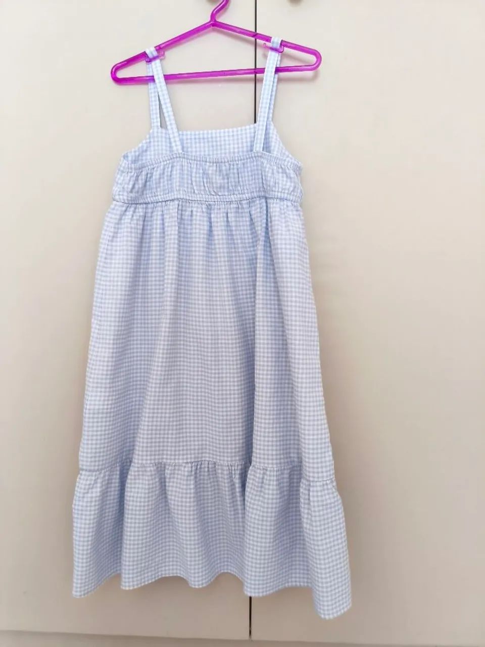 Vestido xadrez infantil  - Foto 3