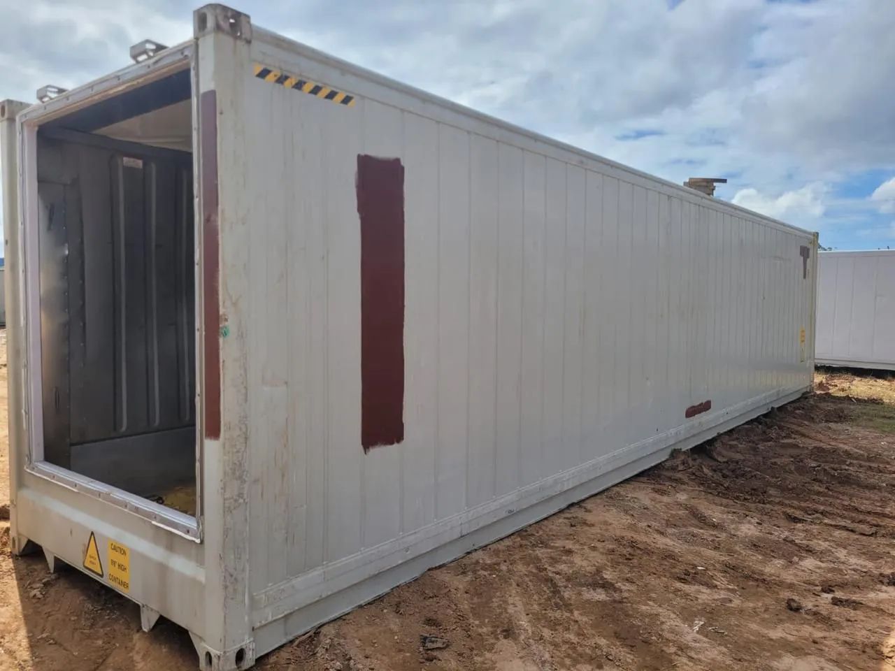 VENDO CONTAINER MARÍTIMO BRUTO - A PRONTA ENTREGA PAGAMENTO NA HORA - Foto 4