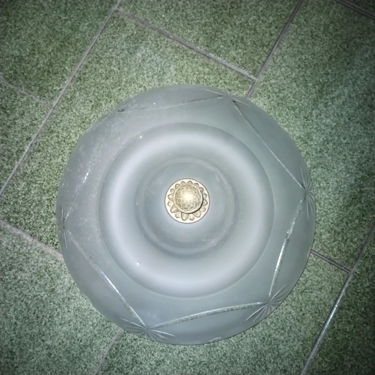 Cúpula antiga de lustre de cristal - Foto 3