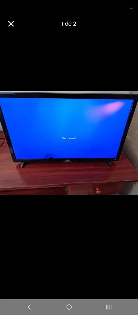 Tv LCD 24 polegadas com defeito 