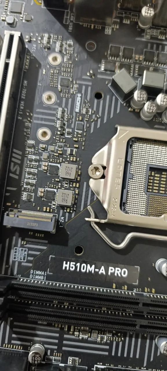 Placa Mãe MSI H510M-A Pro - Foto 2