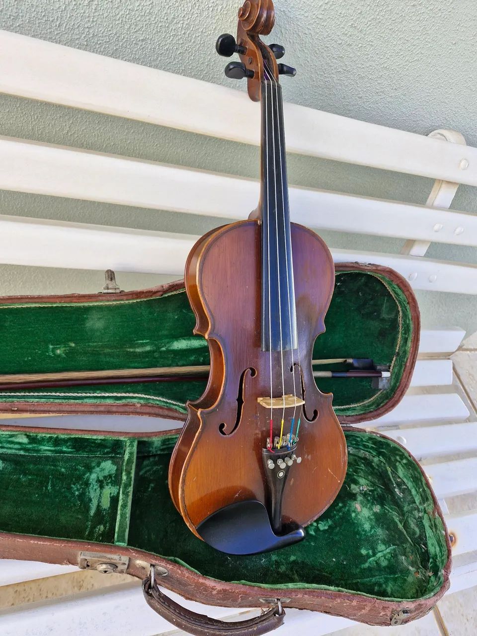 Violino antigo giannini tranquilo modelo Stradiwarius  - Foto 2