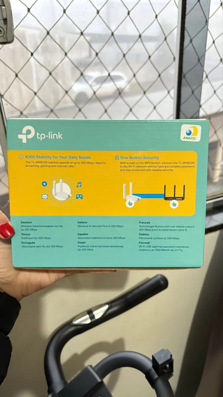 ADAPTADOR USB WI-FI TP LINK 