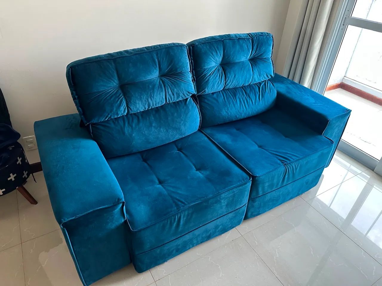 VENDO SOFÁ RETRÁTIL SEMINOVO  - Foto 3