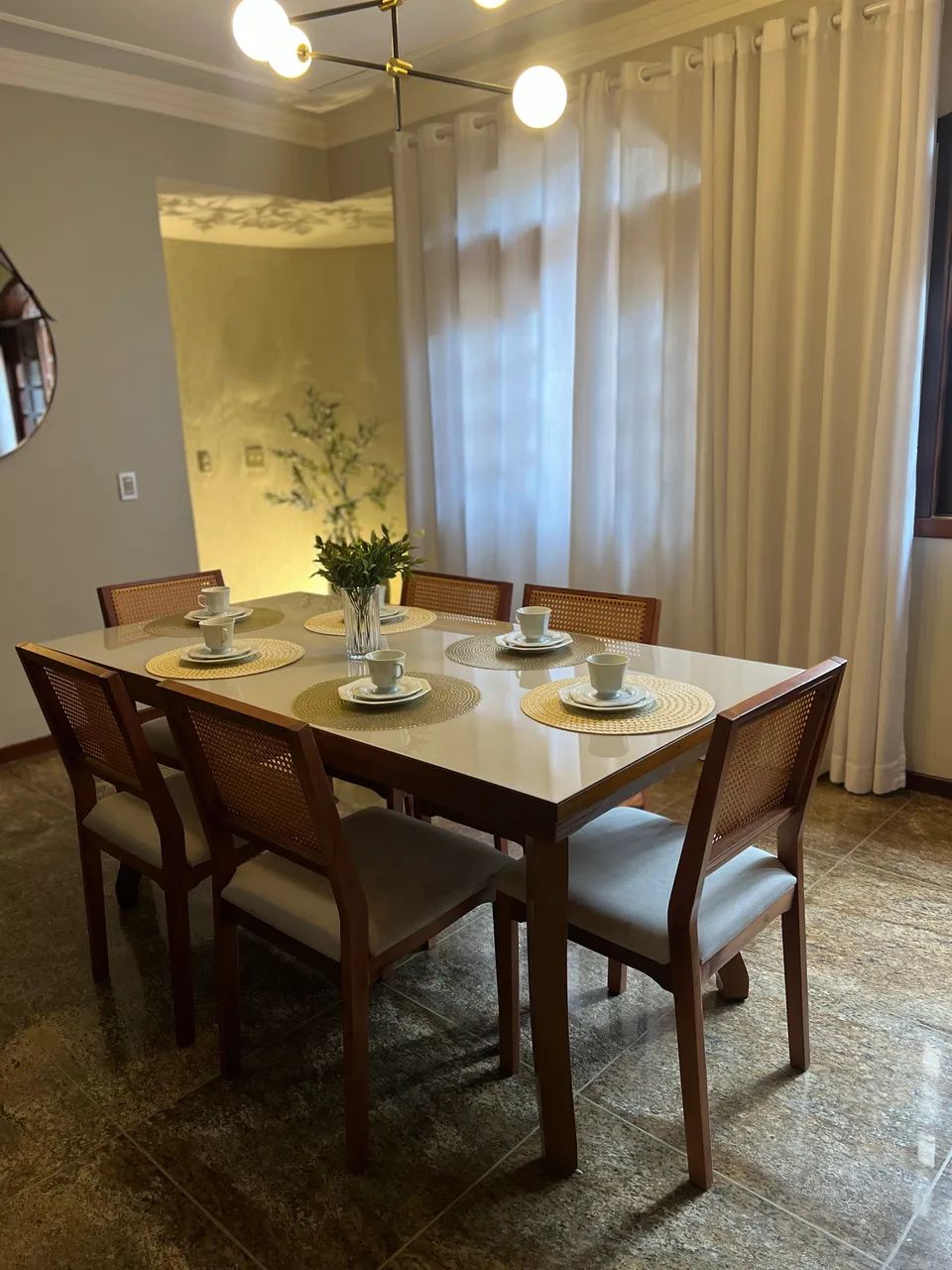 Mesa de jantar madeira maciça  - Foto 2