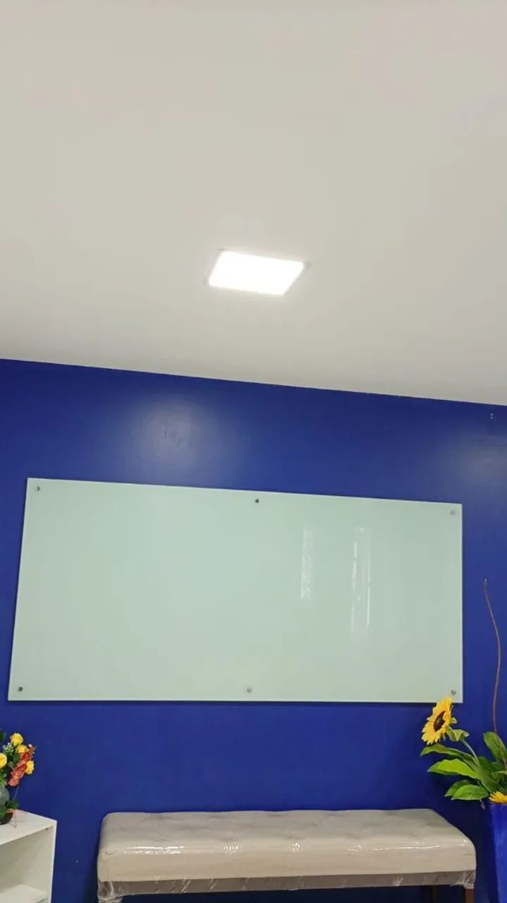 Vendo lousa quadro de vidro branco