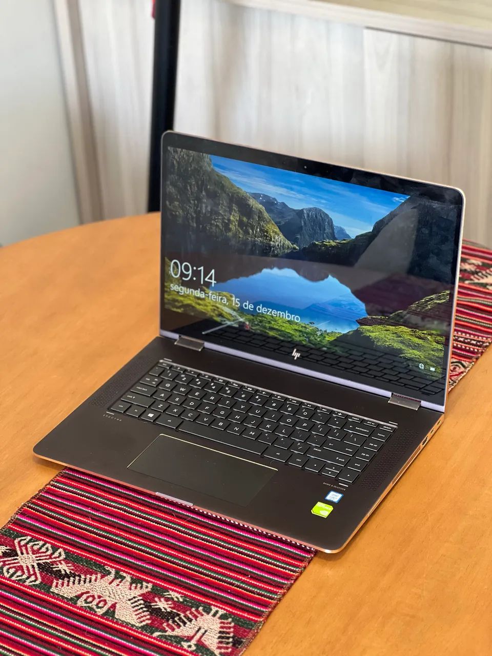 Notebook HP Spectre x360 | i7 8ª geração | 8 GB RAM | SSD 256 GB