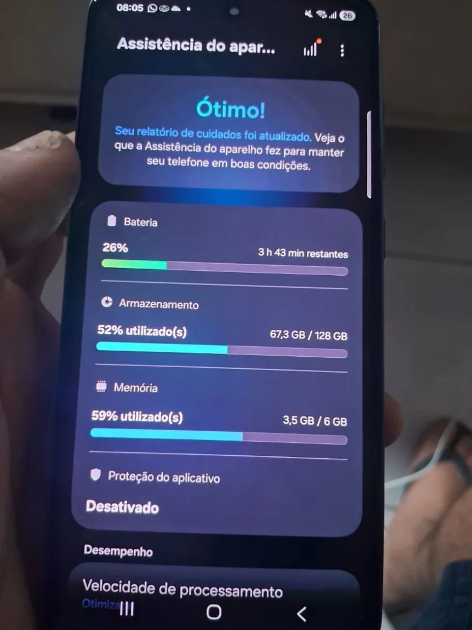 S21 fe com defeito ideal para dex - Foto 2