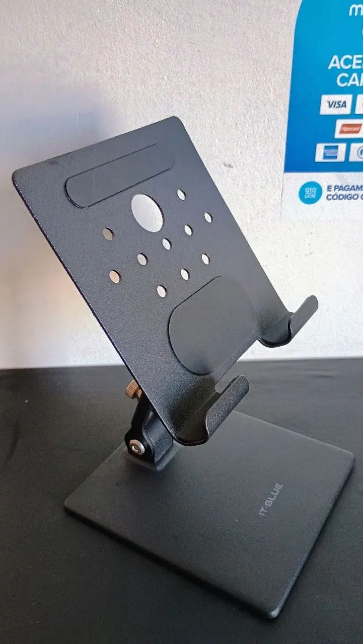 Suporte metal de mesa para tablet e Ipad grande  / PREÇO IMPERDÍVEL  - Foto 5