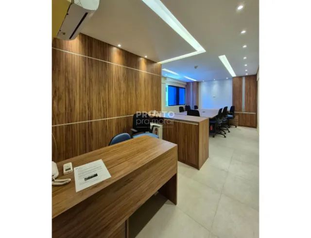Sala comercial mobiliada pronta para usar. 