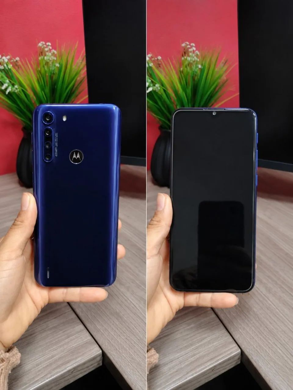 Celular Motorola one fusion 128GB usado
