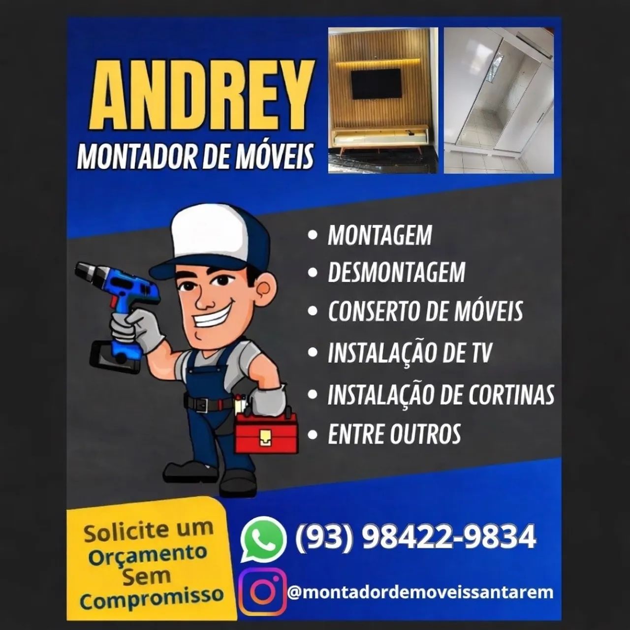 Montador de móveis em Santarém 