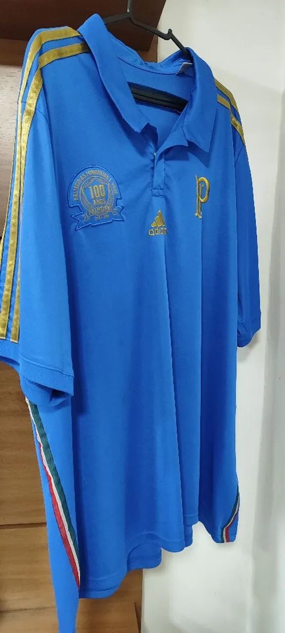 Camisa Palmeiras Centenário Adidas original Usada  - Foto 4