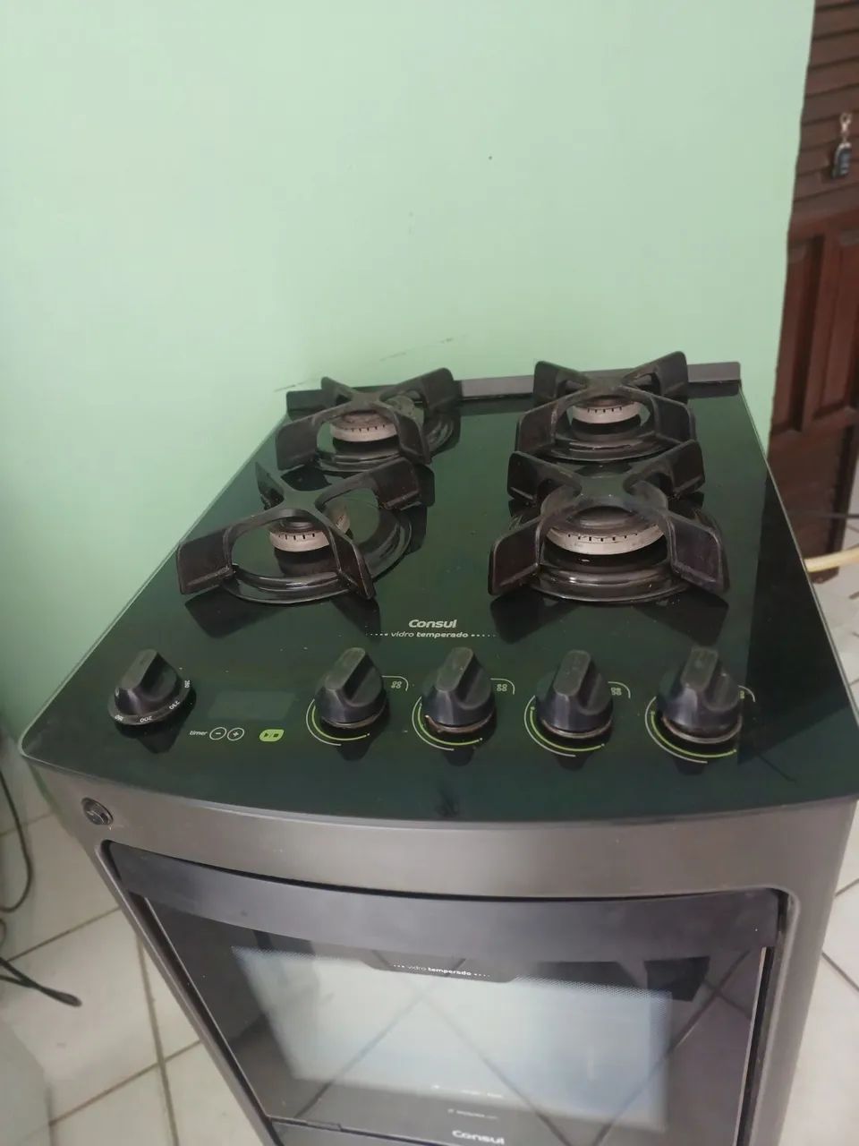 Fogão automático mesa de vidro  - Foto 4