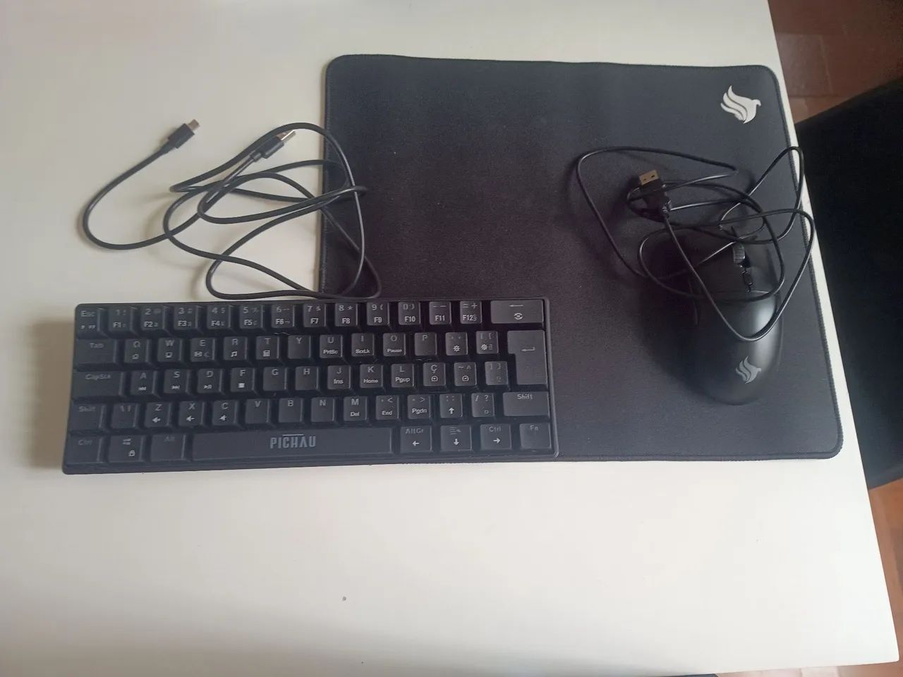 Teclado e mouse kit
